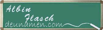 Albin Flasch Visitenkarte